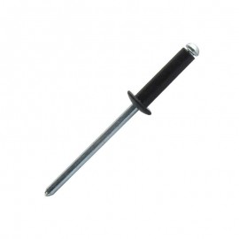 standardowy nit zrywalny - aluminium/stal - kołnierz standardowy - RAL9005