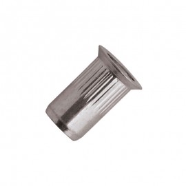 nitonakrętki moletowane - aluminium  - kołnierz stożkowy 90°
